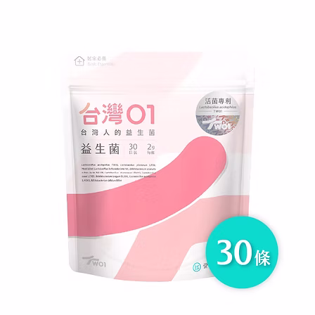 台灣01益生菌 1盒(30條)