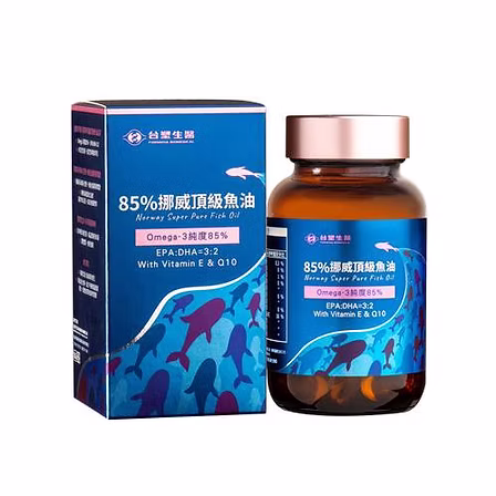 85%挪威頂級魚油膠囊60顆/瓶