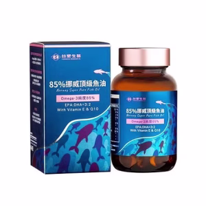 85%挪威頂級魚油膠囊60顆/瓶
