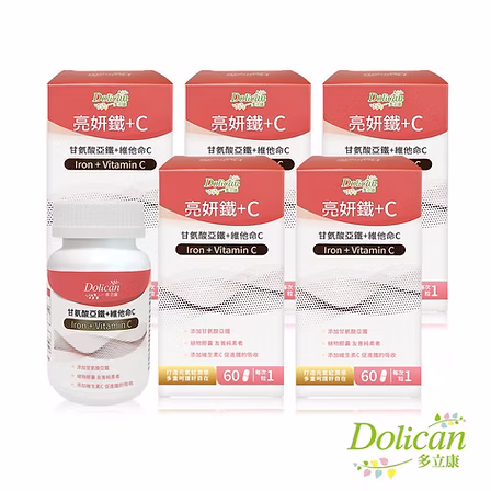 多立康 亮妍鐵+C 60粒x5:圖片 2