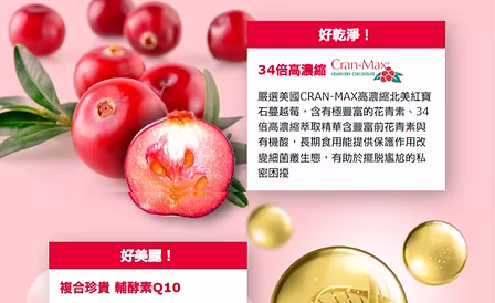 葡萄王Q10蔓越莓90粒:圖片 2